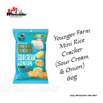 Younger Farm Mini Rice Cracker Sour Cream 60g