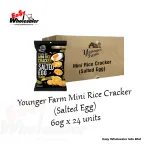 Younger Farm Rice Mini Cracker Salted Egg 60g