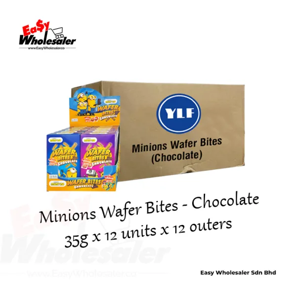 Minions Wafer Bites Chocolate 35g 4