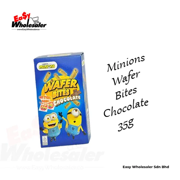 Minions Wafer Bites Chocolate 35g